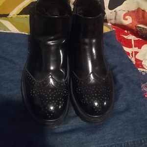 Electric Karma black bootie